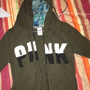 Victoria secret pink jacket! Size medium!